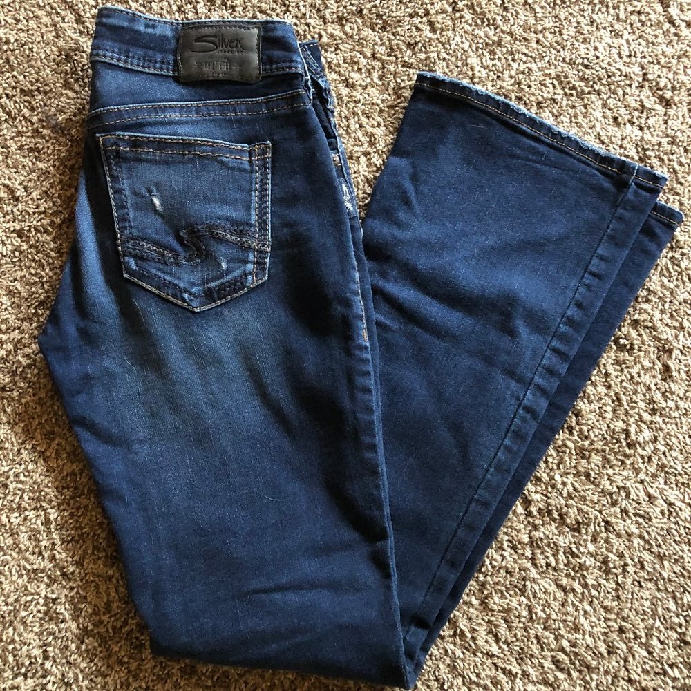 Silver SUKI Jeans